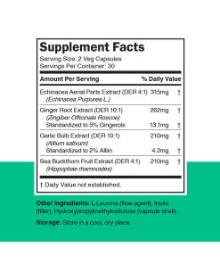 Vitamin360 - Immune Support (60 kasviskapselia) - Image 2